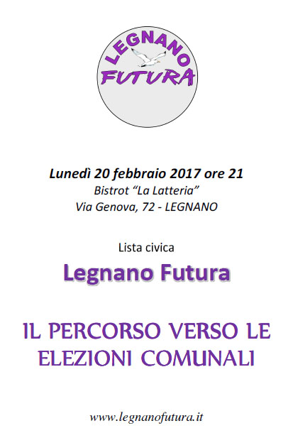 Il percorso verso le elezioni @ La Latteria | Legnano | Lombardia | Italia